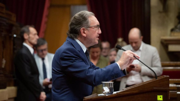 ep imagen de archivo   el conseller de economia jaume giro interviene durante una sesion plenaria en