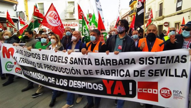 ep imagen de archivo huelga de ccoo y ugt en defensa de los trabajadores de las fabricas de santa