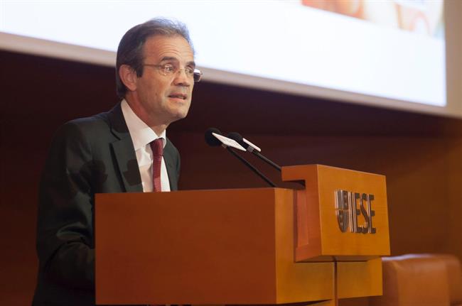 Jordi Gual, consejero delegado de CaixaBank. | IESE/R.ROVIRA - Archivo ep jordi gual caixabank en10 anivesariola catedracaixaiese
