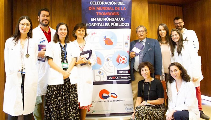 ep jornada conoce la trombosis manten el flujo de la vida por motivo del dia mundial de la trombosis