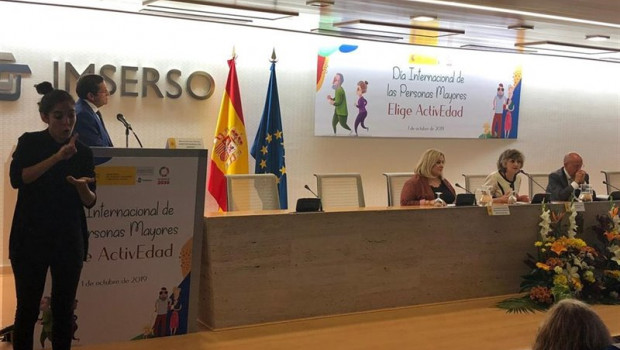 ep la ministra de sanidad en funciones maria luisa carcedo durante la inauguracion de la jornada con