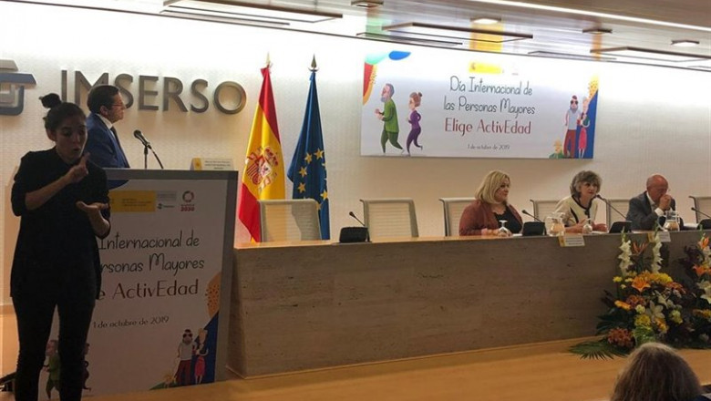 ep la ministra de sanidad en funciones maria luisa carcedo durante la inauguracion de la jornada con