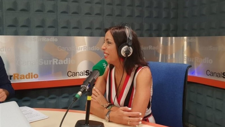 ep la presidentaparlamento andaluz marta bosquet duranteentrevista