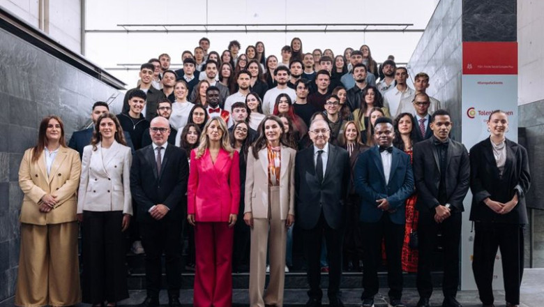 La Reina Letizia preside el décimo aniversario del programa Talento Joven. | CÁMARA DE COMERCIO ep la reina letizia preside el decimo aniversario del programa talento joven