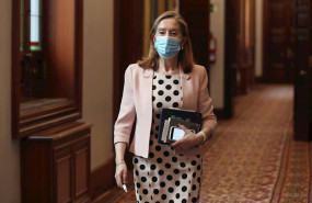 ep la vicepresidenta segunda del congreso de los diputados ana pastor a su llegada a una reunion de