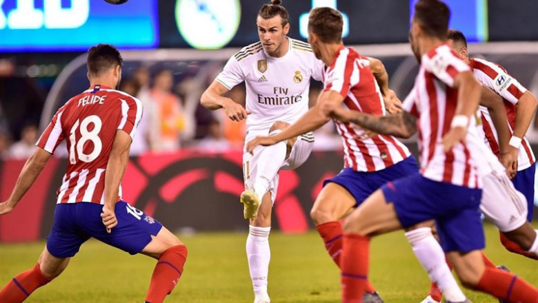 El madridista Gareth Bale, en un partido contra el Atlético de Madrid. | Brooks Von Arx/ZUMA Wire/dpa ep madridista gareth bale enpartidoatleticomadrid