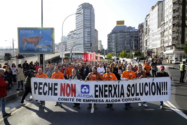ep manifestacionlos trabajadoresla multinacional alcoaa coruna galicia 20181025190014