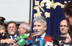 ep marlaska atiende a la prensa en jerez tras inaugurar la comisaria