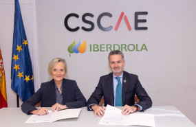 ep marta vall llosera presidenta del cscae y alfonso calderon director comercial de iberdrola espana
