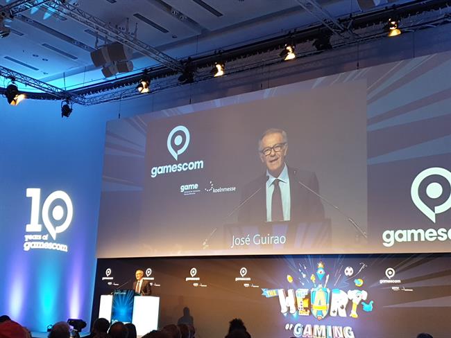 El ministro de Cultura y Deporte, José Guirao, en la inauguración de Gamescom18 | EUROPA PRESS ep ministroculturadeporte jose guirao eninauguraciongamescom18