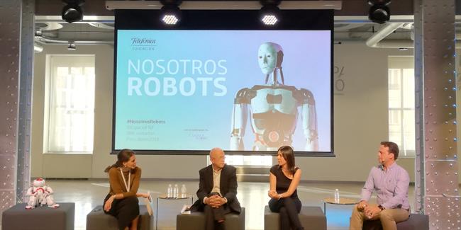 ep presentacionla exposicionrobots en fundacion telefonica madrid