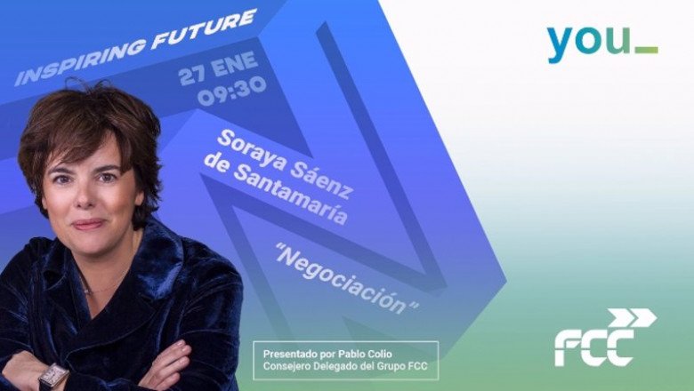 Primera jornada del proyecto de FCC, "Inspiring Future", que contó con la invitación de Soraya Sáenz de Santamaría. | Grupo FCC ep primera jornada del proyecto de fcc inspiring future que conto con la invitacion de soraya saenz