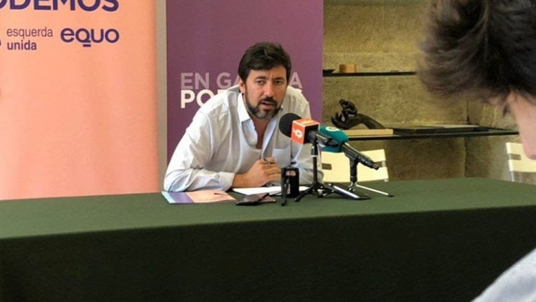 ep secretario xeralpodemos galiciadiputadogaliciacomun anton gomez-reino duranteruedaprensa