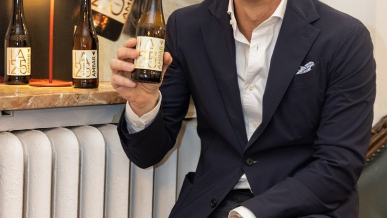 Sergio Elizalde, consejero delegado de Cervezas Ambar | DAVID VEGA @MEDIASIESTA.ES/CERVEZAS AMBAR ep sergio elizalde consejero delegado de cervezas ambar