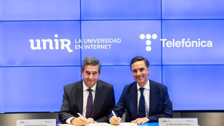 UNIR y Telefónica Hispanoamérica firman una alianza para promover competencias digitales en América Latina | MAXIMO GARCIA DE LA PAZ ep unir y telefonica hispanoamerica firman una alianza para promover competencias digitales en