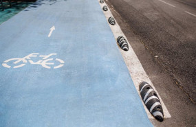 ep vista del nuevo carril bici del paseo de la castellana a 3 de abril de 2023 en madrid espana ep vista del nuevo carril bici del paseo de la castellana a 3 de abril de 2023 en madrid espana
