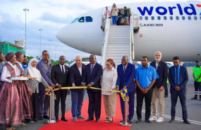 ep world2fly celebra el vuelo inaugural de su ruta directa que une madrid con zanzibar