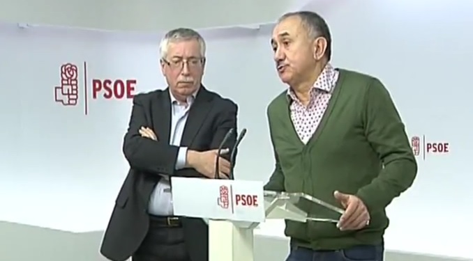 sindicatos psoe