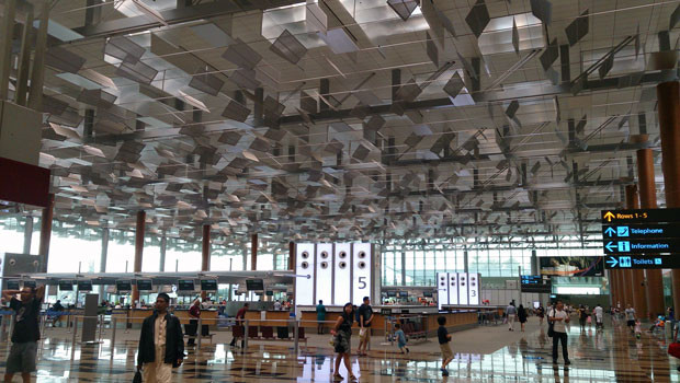 dl aéroport singapour changi hub de la compagnie aérienne internationale terminal de voyage pd