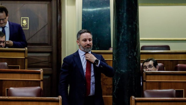 ep archivo el presidente de vox santiago abascal durante una sesion plenaria en el congreso de los ep archivo el presidente de vox santiago abascal durante una sesion plenaria en el congreso de los