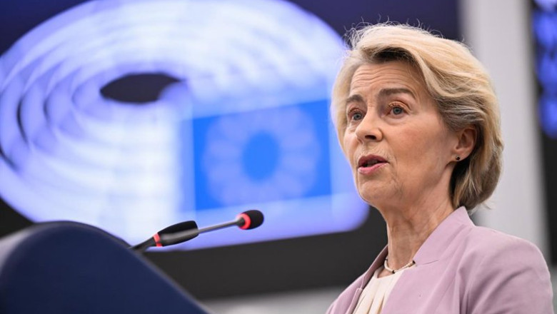 ep archivo la presidenta de la comision europea ursula von der leyen en su intervencion durante un ep archivo la presidenta de la comision europea ursula von der leyen en su intervencion durante un