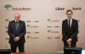 ep archivo - manuel azuaga unicaja y manuel menendez liberbank