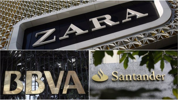 ep archivo   montaje zara bbva y santander