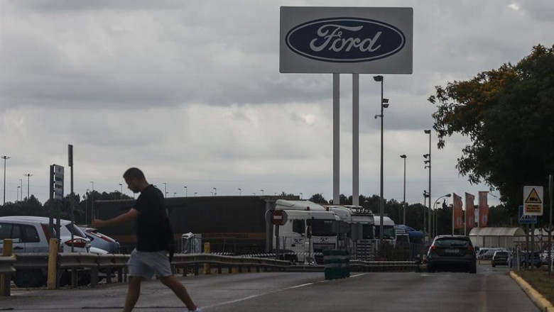 ep archivo   un trabajador en la fabrica de ford a 12 de junio de 2024 en almussafes