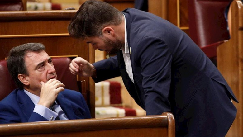 ep coronavirus- pnv y erc ven innecesario un debate con sanchez en el congreso porque no es hora de