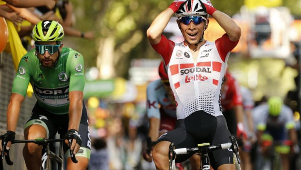 ep corredor australiano caleb ewan lotto soudal celebravictoriatour2019