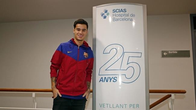 Coutinho llega al Barcelona | MIGUEL RUIZ/FCB ep coutinho llegabarcelona