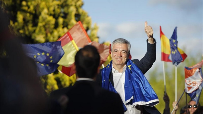 ep el cabeza de lista de cs al parlamento europeo luis garicano interviene en el cierre de campana