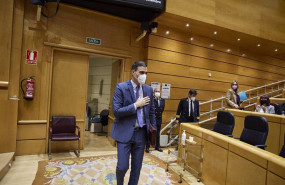 ep el presidente del gobierno pedro sanchez a su llegada a una sesion de control en el senado a 21