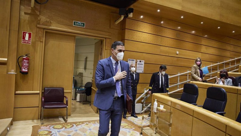 ep el presidente del gobierno pedro sanchez a su llegada a una sesion de control en el senado a 21 ep el presidente del gobierno pedro sanchez a su llegada a una sesion de control en el senado a 21