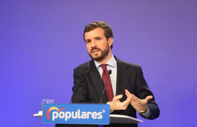 ep el presidente del pp pablo casado en una rueda de prensa para presentar su plan de choque