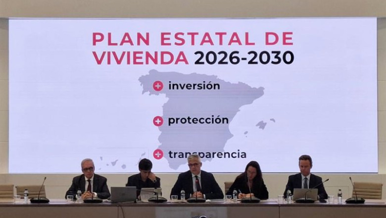 ep el secretario de estado de vivienda y agenda urbana david lucas durante una reunion de la