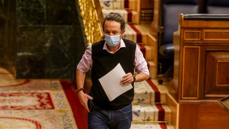 ep el vicepresidente segundo del gobierno pablo iglesias durante una sesion de control al ejecutivo ep el vicepresidente segundo del gobierno pablo iglesias durante una sesion de control al ejecutivo
