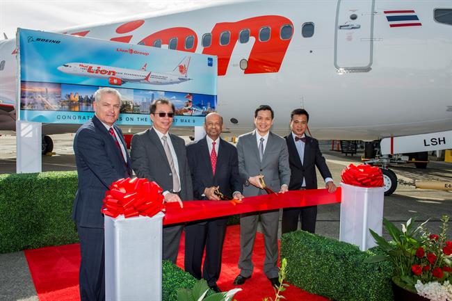 Entrega del primer 737 MAX 9 a Thai Lion Air | BOEING ep entregaprimer 737 max 9thai lion air
