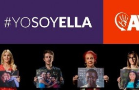 ep famosos participantes en la campana yo soy ella de ayuda en accion para reivindicar la historia
