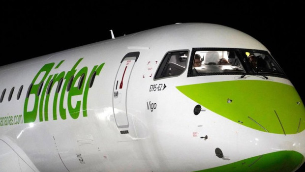 ep imagen de un avion de binter