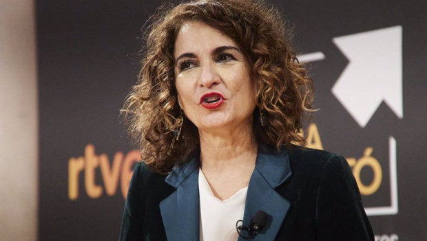 ep la ministra de hacienda maria jesus montero este viernes en sevilla antes de participar en el