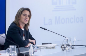 ep la ministra para la transicion ecologica teresa ribera en rueda de prensa tras el consejo de