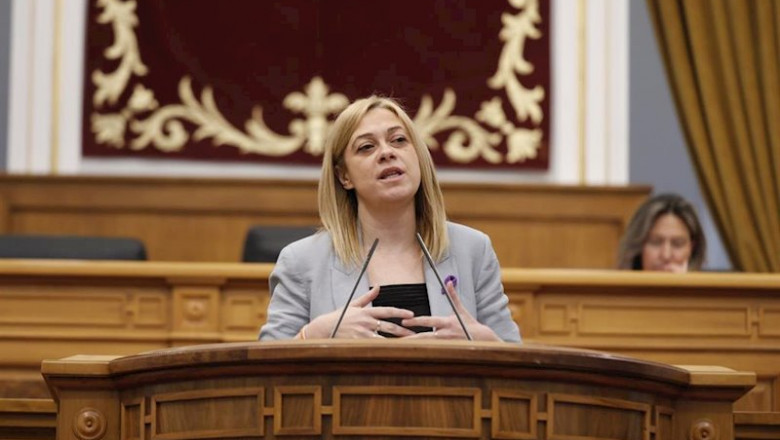 La portavoz de Cs, Carmen Picazo, en las Cortes. | CORTES ep la portavoz de cs carmen picazo en las cortes