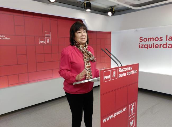 La presidenta del PSOE, Cristina Narbona | PSOE ep la presidentapsoe cristina narbona 20181225123003