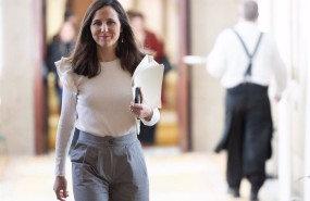 ep la secretaria general de podemos ione belarra a su llegada a una reunion de la junta de