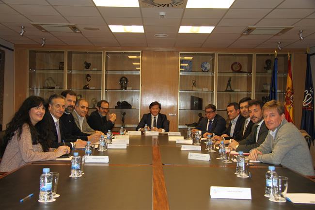 Lete con los presidentes de las Asociaciones de Deportistas | PRENSA CSD ep letelos presidenteslas asociacionesdeportistas