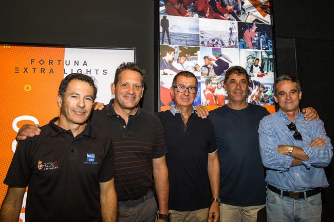 López Piqueras, Vila, López de Merlo, Altadill y Juan José Fernández | MARINA GARCIA/VOLVO OCEAN RACE ep lopez piqueras vila lopezmerlo altadilljuan jose fernandez