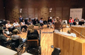 ep participantes en los grupos de trabajo de las jornadas derechos de las mujeres con discapacidad y