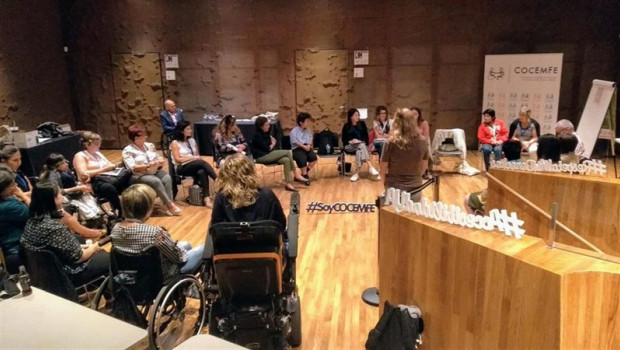 ep participantes en los grupos de trabajo de las jornadas derechos de las mujeres con discapacidad y