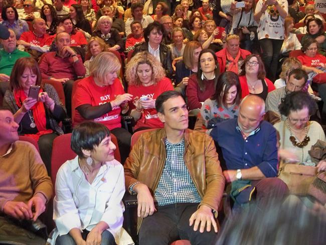 Pedro Sánchez, candidato a la secretaría general del PSOE, en Ourense | EUROPA PRESS ep pedro sanchez candidatola secretaria generalpsoe en ourense